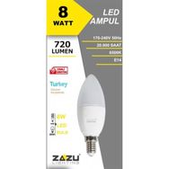 Zazu LAB081465 8W E14 6500K Led Buji Ampül