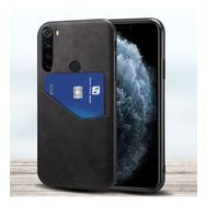 Zebana Xiaomi Redmi Note 8 Yeşil Cepli Nubuk Kılıf