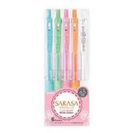 Zebra JJ15-5C-MK Sarasa Klipsli Sütlü Çeşitli Jel Kalem