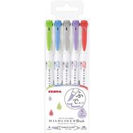 Zebra Mildliner Brush Pen Kalem Set