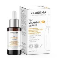 Zederma 30 ml Saf Vitamin C10 Aydınlatıcı Bakım Serumu