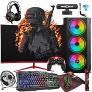Zeiron AFX45 Ryzen 5 3600 32GB RAM 500GB HDD + 256GB SSD RX 550 23.8 inç Curved Oyun Bilgisayarı