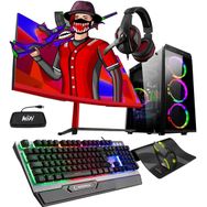 Zeiron FX70 Ultra i5-3470 16GB RAM 256GB SSD 1TB HDD 4GB GTX 1650 FreeDOS 23.8 inç Monitör Oyun Bilgisayarı