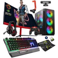 Zeiron GTX60 Ryzen 5 3600 16GB RAM 3TB HDD 256GB SSD GTX 1650 FreeDOS 23.8 inç Oyun Bilgisayarı