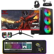 Zeiron Sirius X32 i5-3470 16GB RAM 512GB SSD GTX 1050 Ti FreeDOS 24 inç Monitör Oyun Bilgisayarı