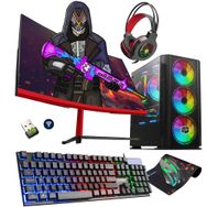 Zeiron TX100 Mega ZRN-GX40MG i5-3470 16GB RAM 256GB + 1TB SSD RX 550 24 inç Oyun Bilgisayarı