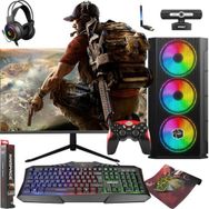 Zeiron ZRN-AMX40 Ryzen 5 3600 8GB RAM 240GB SSD RX 550 27 inç Monitör Oyun Bilgisayarı