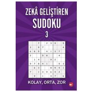 Zeka Geliştiren Sudoku-3 - Beyaz Balina Yayınları
