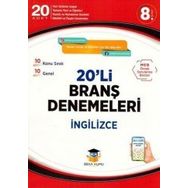 Zeka Küpü Yayınları 8.Sınıf İngilizce 20'li Branş Denemeleri