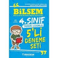 Zeki Çocuk Yayınları 4. Sınıf Bilsem 5'li Deneme Seti