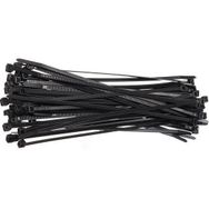 Zenith 3.6x300 mm Siyah 100 Adet Kablo Bağı Plastik ve Cırt Kelepçe