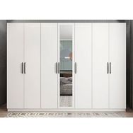 Zerka Concept Çağın 7 Kapaklı Beyaz Dolap Gardırop