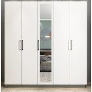Zerka Concept Kristal 5 Kapaklı Fb Dolap Gardırop