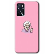 Zero Oppo A16 HD Desen Baskılı Bad Grandmother Cep Telefonu Kılıfı