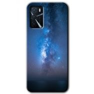 Zero Oppo A16 HD Desen Baskılı Samanyolu Cep Telefonu Kılıfı