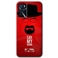 Zero Oppo A16 HD Desen Baskılı Say My Name Cep Telefonu Kılıfı