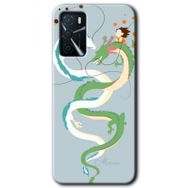 Zero Oppo A16 HD Desen Baskılı Snake Friendship Cep Telefonu Kılıfı