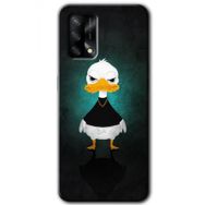 Zero Oppo A54 HD Desen Baskılı Angry Duck Cep Telefonu Kılıfı