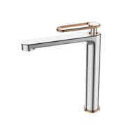 Zeta 671001 Çanak Tipi Krom Parlak Bakır Lavabo Bataryası