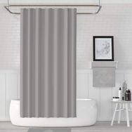 Zethome Jackline 0010 Gri 2x120x200 cm Çift Kanat Banyo Duş Perdesi
