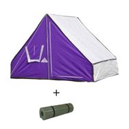 Zey Camping İzci Mat Mor Üçgen Çadır