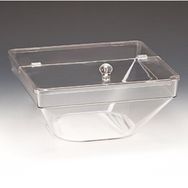 Zicco ZCP-612 26x26 12 cm 26 cm Kapaklı Polycarbonat Kase