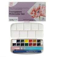 Zig 138203 Transparent Watercolor Set 14 Renk Taş Sulu Boya