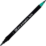Zig 54 Art Graphic French Green Twin Marker Çizim Kalemi