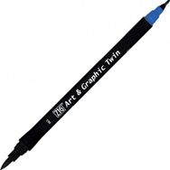 Zig 63 Art Graphic Delft Blue Twin Marker Çizim Kalemi