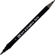 Zig 74 Art Graphic Cool Grey 11 Twin Marker Çizim Kalemi