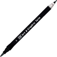 Zig 81 Art Graphic Silver Grey Twin Marker Çizim Kalemi
