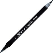 Zig 83 Art Graphic Dove Grey Twin Marker Çizim Kalemi