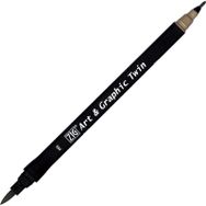 Zig 85 Art Graphic Warm Grey 7 Twin Marker Çizim Kalemi
