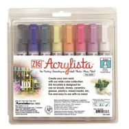 Zig Acrylista Kesik Uç Green Ap Marker 6 mm Akrilik Boyama Kalemi