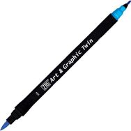 Zig Art & Graphic Twin 34 Deep Blue Teknik Çizim Kalemi