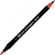 Zig Art Graphic Twin Marker 2 Red Çizim Kalemi