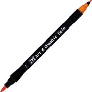 Zig Art Graphic Twin Marker 24 Scarlet Red Çizim Kalemi