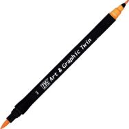 Zig Art Graphic Twin Marker 42 Bright Yellow Çizim Kalemi