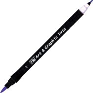 Zig Art Graphic Twin Marker 602 English Lavender Çizim Kalemi