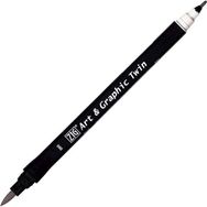 Zig Art Graphic Twin Marker 80 Light Gray Çizim Kalemi