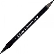 Zig Art Tut-80 Graphic 008 Gray Boyama Kalemi