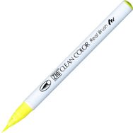 Zig Clean Color 001 Fluorescent Yellow Fırça Uçlu Marker Kalem