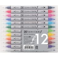 Zig Clean Color F Serisi Çift Uçlu 12'li Kalem Seti