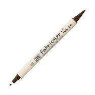 Zig Fabricolor Twin Brush Dark Brown Kumaş Boyama Kalemi
