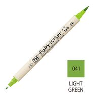 Zig Fabricolor Twin Brush Light Green Kumaş Boyama Kalemi