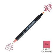 Zig Kurecolor Mangaka Fine & Brush CNKC-2200 204 Light Carmine Çift Taraflı Markör Kalem