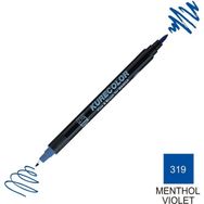 Zig Kurecolor Mangaka Fine & Brush CNKC-2200 319 Menthol Violet Çift Taraflı Markör Kalem