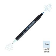 Zig Kurecolor Mangaka Fine & Brush CNKC-2200 340 Haze Blue Çift Taraflı Markör Kalem