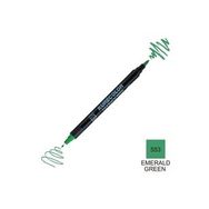 Zig Kurecolor Mangaka Fine & Brush CNKC-2200 553 Emerald Green Çift Taraflı Markör Kalem