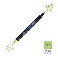 Zig Kurecolor Mangaka Fine & Brush CNKC-2200 Pale Green Çift Taraflı Markör Kalem
